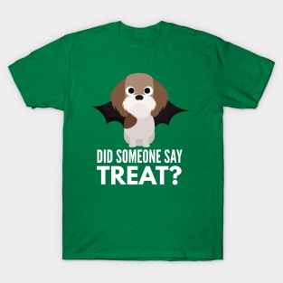 Petit Basset Griffon Vendeen Halloween Trick or Treat T-Shirt